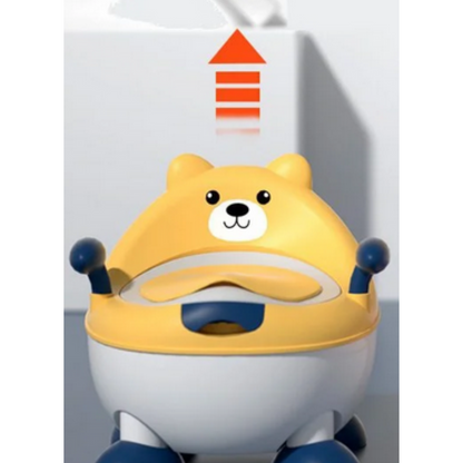 Olita pentru copii Bear Potty Yellow