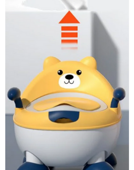 Olita pentru copii Bear Potty Yellow