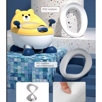 Olita pentru copii Bear Potty Yellow