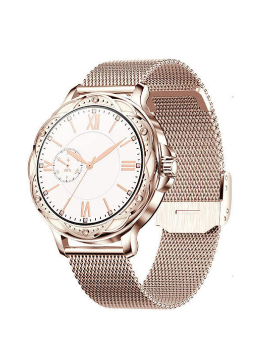 SmartWatch RoHS® Auriu/Gold cu pietre de tip Swarovski