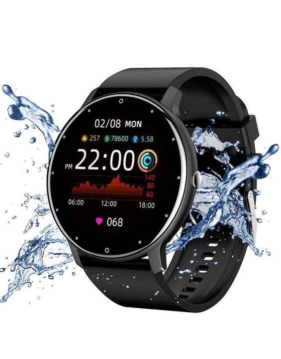 Ceas smartwatch si bratara fitness RoHS® Negru